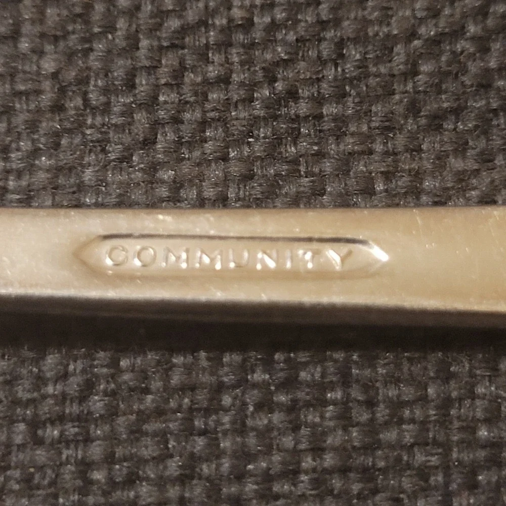 Oneida Community CORONATION Silverplate  3 Table Spoons 1936 Silverware Flatware